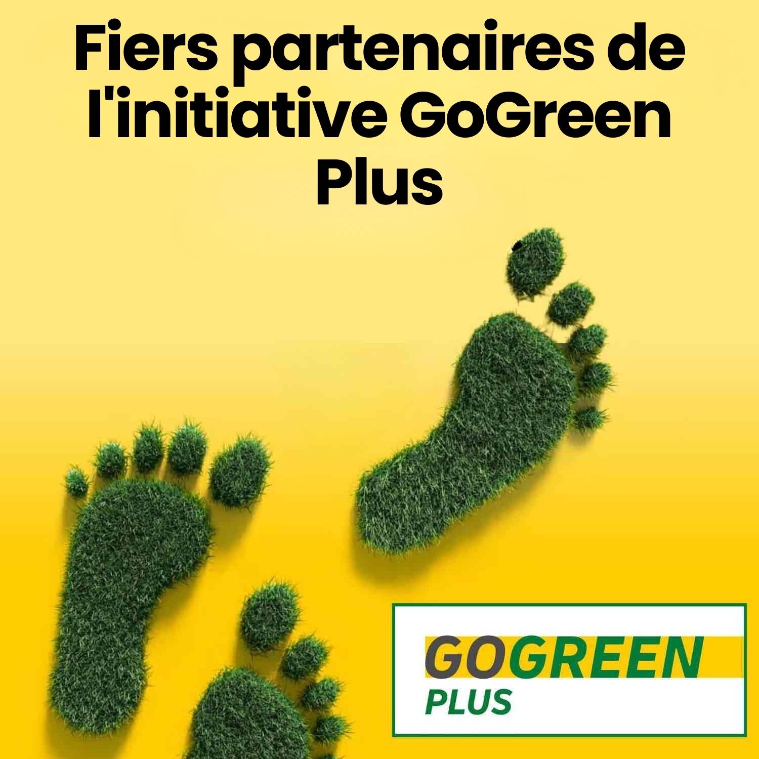 GoGreen Plus Fiers partenaires de l'initiative
