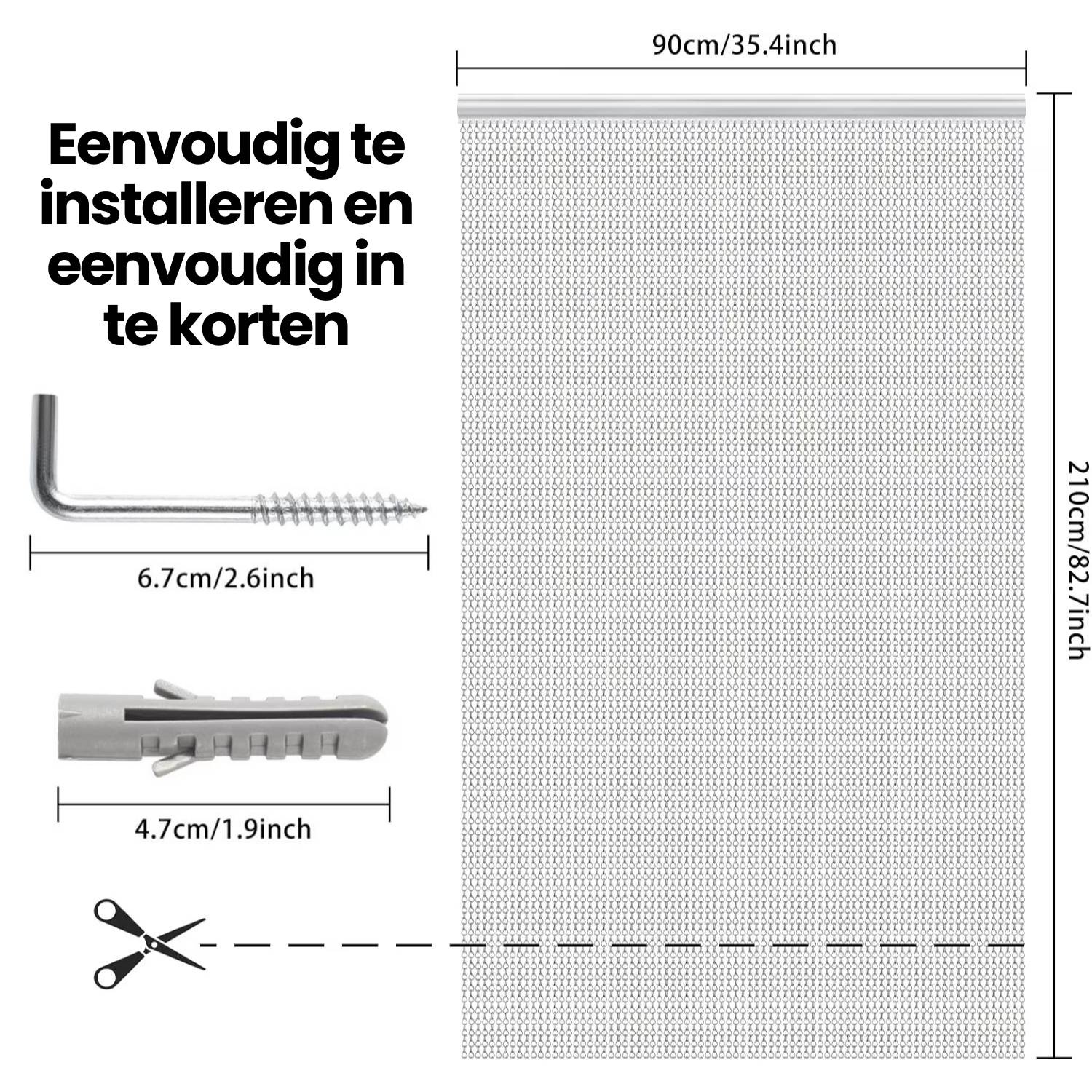 kettinggordijn vliegengordijn winkel belgie