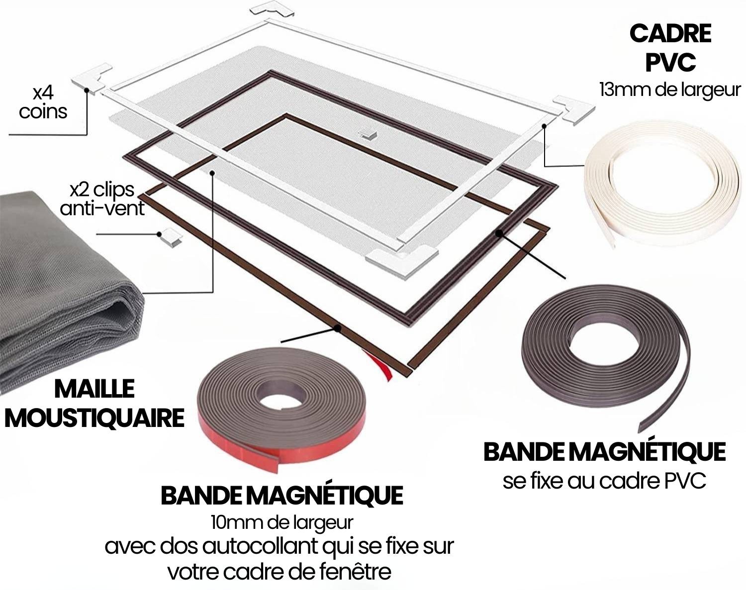 meilleur kit moustiquaire magnetique pour fenetre france
