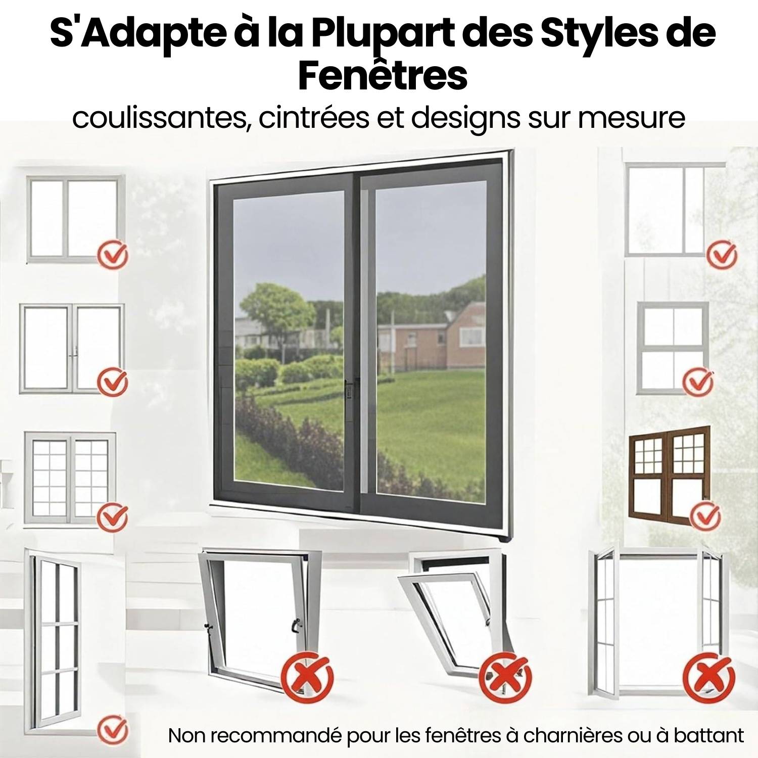 meilleure moustiquaire fenetre DIY auto agrippante france