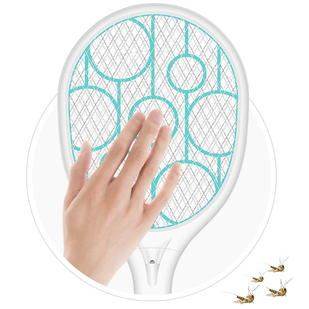Electric Mosquito Swatter | Mosquito Racquet Swatter | Electric Racket Fly Swatter: image 2