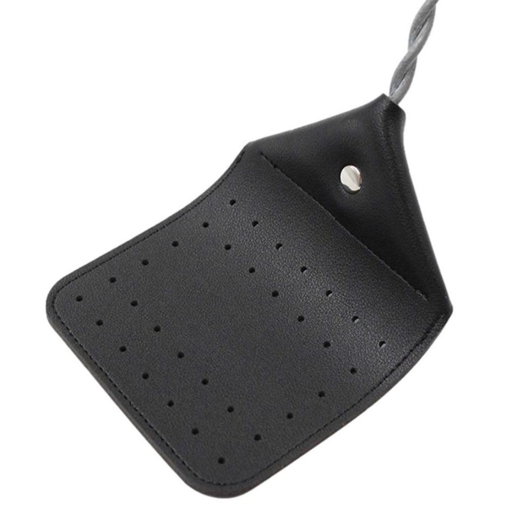Leather Fly Swatter | Heavy Duty Flyswatter | Leather Insect Swat: image 2